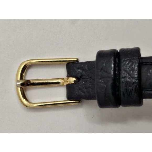 Rare Vintage Sharp Ladies Watch Gold Tone Water Resist Leather New Battery - Picture 7 of 10